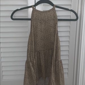 Cheetah Print Tank Top